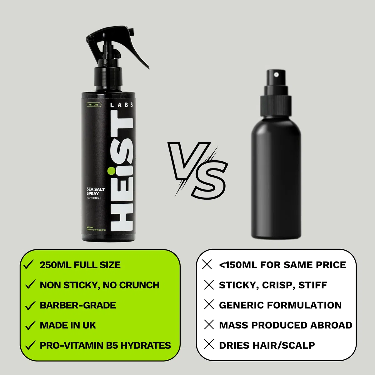 Spray al sale marino | Heist Labs | Texture & Grip Styling Spray (50 ml)