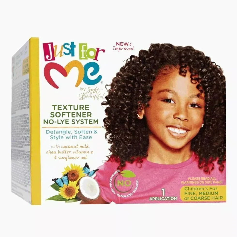 Soft & Beautiful Just For Me. Look New No Lye Texture Softener System Texturizer