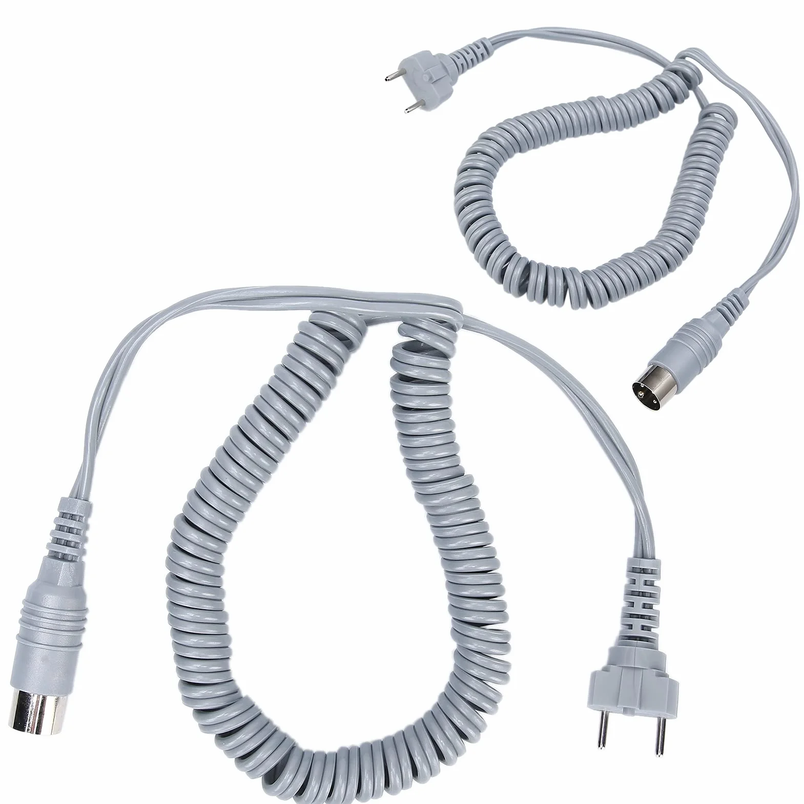 Cavo Del Manipolo per Trapano per Unghie, Cavo Di Alimentazione Del Cavo Del Telefono Cellulare Del Trapano per Unghie, Accessori per Macchine per Manicure con Trapano Elettrico per Unghie(Grigio)