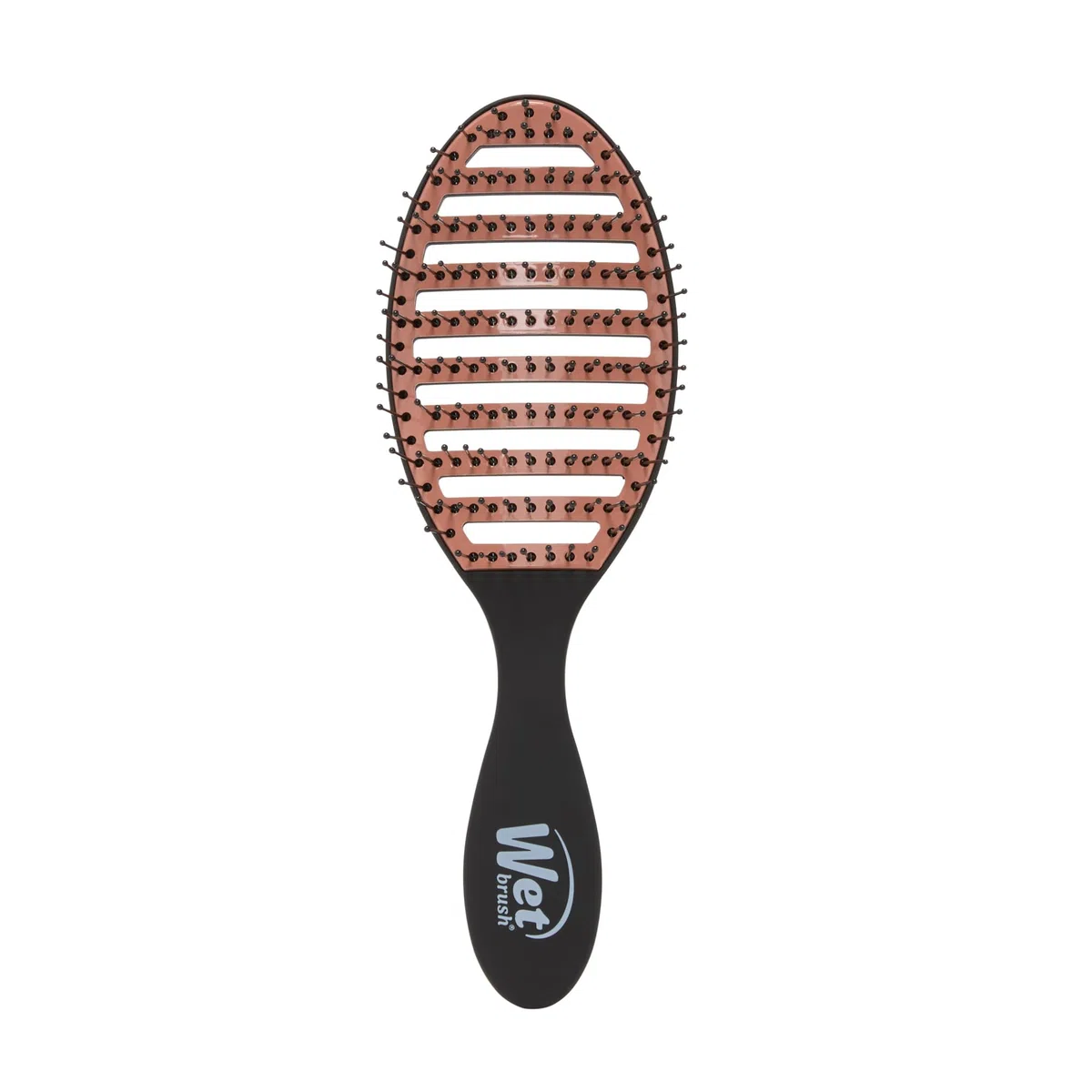 Wet Brush Districante in ceramica Speed Dry con setole Heatflex resistenti al calore e design a sfiato aperto per asciugare i capelli più velocemente, per tutti i tipi di capelli, nero