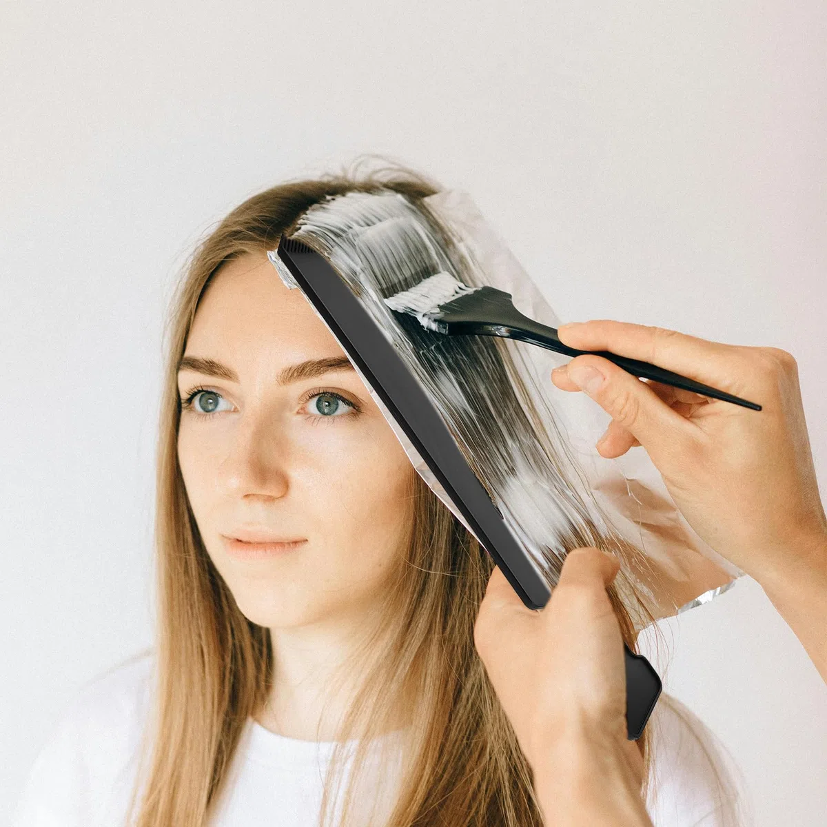 Tavoletta per Balayage Applicazione Uniforme del Colore in Plastica Nera Set 3 Pezzi senza Danneggiare i Chioma per Parrucchieri Professionali per Uso Salon e Fai da Te
