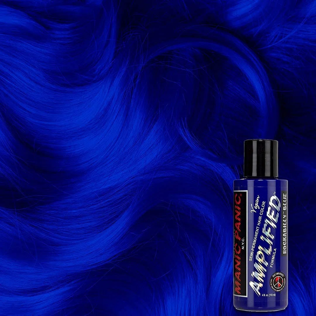 Manic Panic Amplified Semi-Permanent Hair Dye (Rockabilly Blue)
