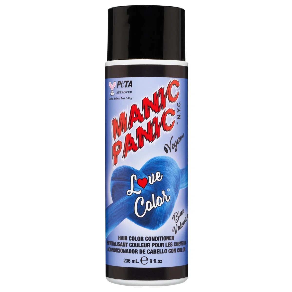 Manic Panic Love Color Mask Blue Valentine 236ml - balsamo colorante