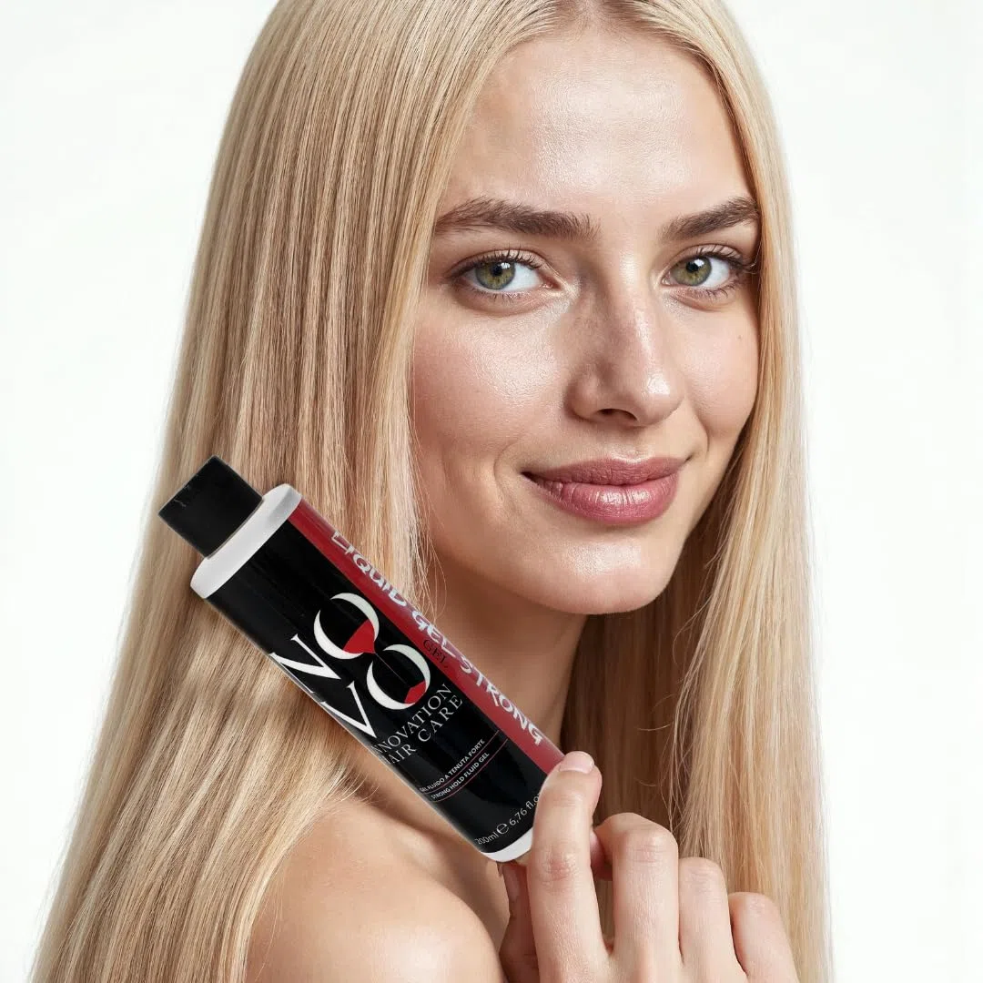 Liquid Gel Strong 200 ml | Gel Capelli a Tenuta Forte con Effetto Bagnato | Non Unge, Senza Residui, Styling Duraturo per Uomo e Donna