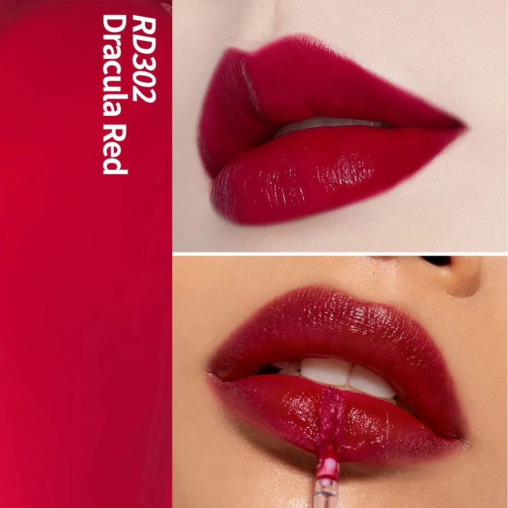 Etude House Tinta gel Dear Darling Water (#RD302 Dracula Rosso) (21AD) | Effetto duraturo con colorazioni fruttate, succose, umide e vivaci