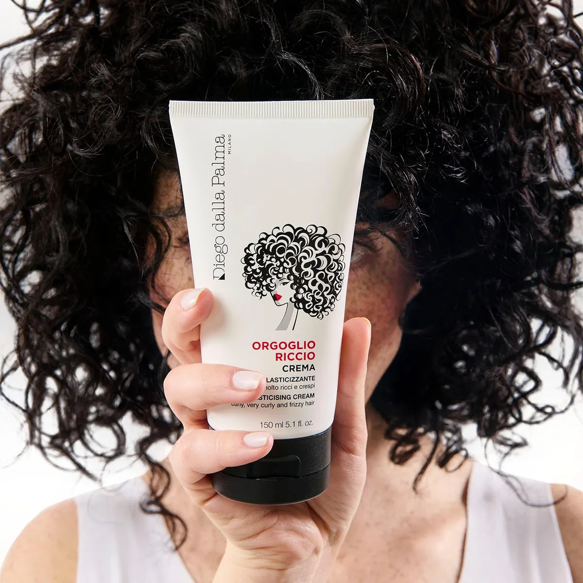 Diego dalla Palma | ORGOGLIORICCIO Crema Elasticizzante Trattamento Intensivo per Capelli Ricci, Wavemax Complex, 150ml