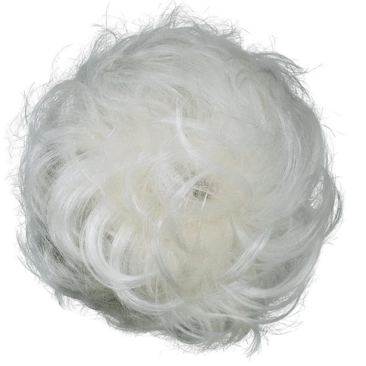 CAISHA Cravatta Per Capelli 100% Capello Umano Pezzo Per Capelli Ispessimento Dei Capelli Treccia Fascia Per Capelli Accessori Per Capelli Biondo Platino H312b