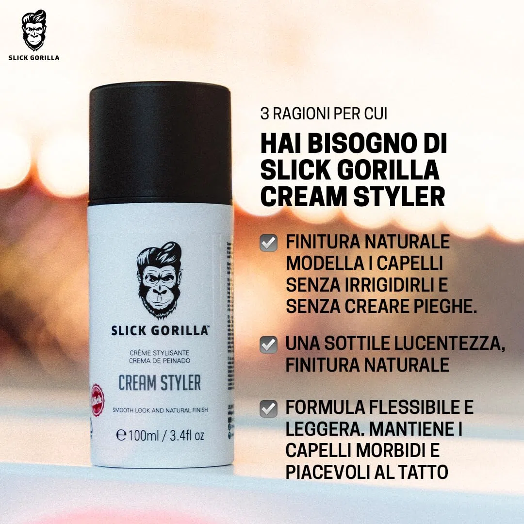 Slick Gorilla Crema Styler 100ml/ 3.38fl oz