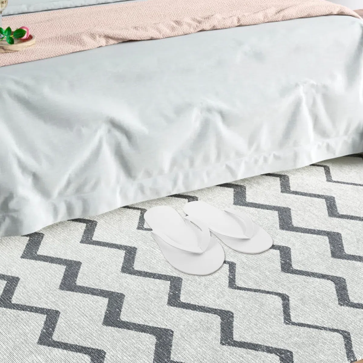Yardenfun Ciabatte Usa e Getta Pieghevoli in EVA Antiscivolo per Donna e Uomo Pantofole da Doccia Rapide da Asciugare per Hotel Viaggi Spa e Casa Comode e Igieniche per Ospiti e