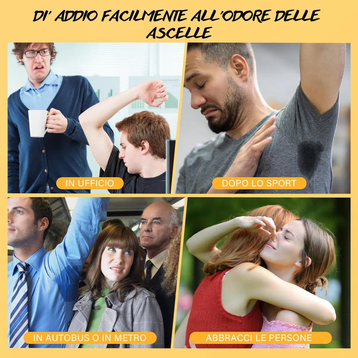 Scrub Detox per le Ascelle con Curcuma e Vitamina C, Rimuovi Macchie scure dalle Ascelle, Deodorante per il Corpo che Uniforma il Tono della Pelle, Scrub Esfoliante per il Corpo per Donne e Uomini
