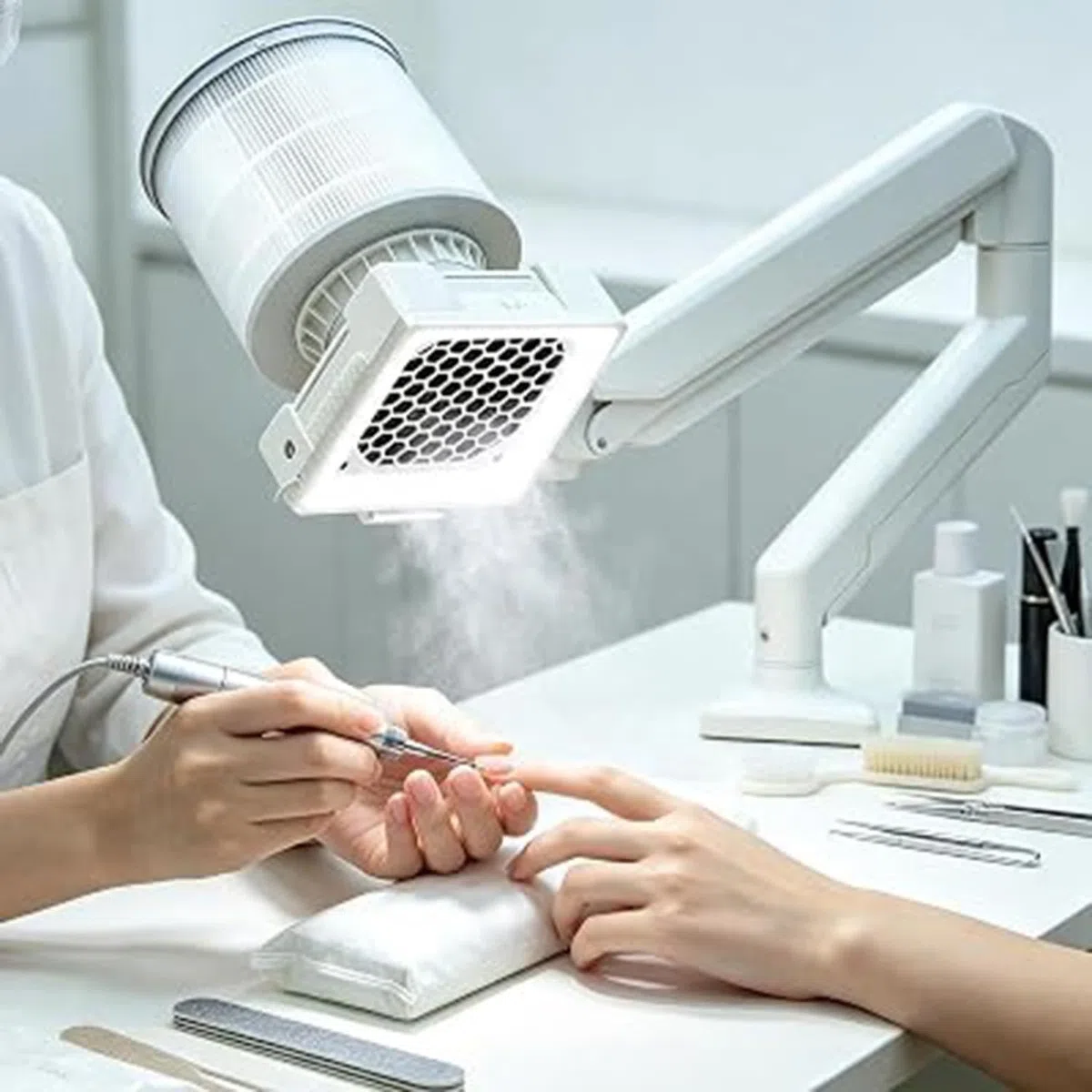 Aspiratore Di Polvere Per Unghie,Ventola Aspiratrice Per Polvere Manicure