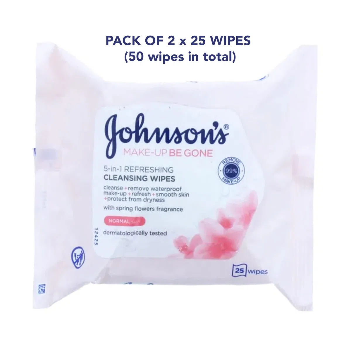 Johnson's Face Care Make Up Be Gone Salviette rinfrescanti – Confezione da 2