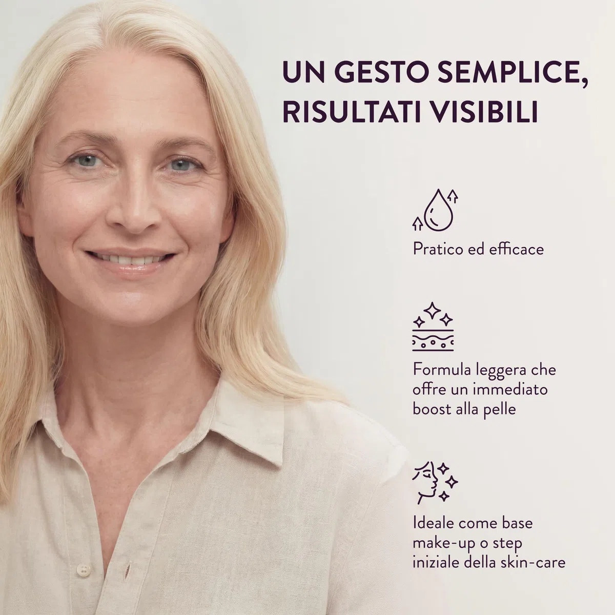 AGE RESET Milky Toner Rougj - Tonico Viso con Essenza Lattiginosa Rigenerante 24H con Applicazione Spray Idratante Trattamento Quotidiano Delicato per Tutti i Tipi di Pelle - Made in Italy