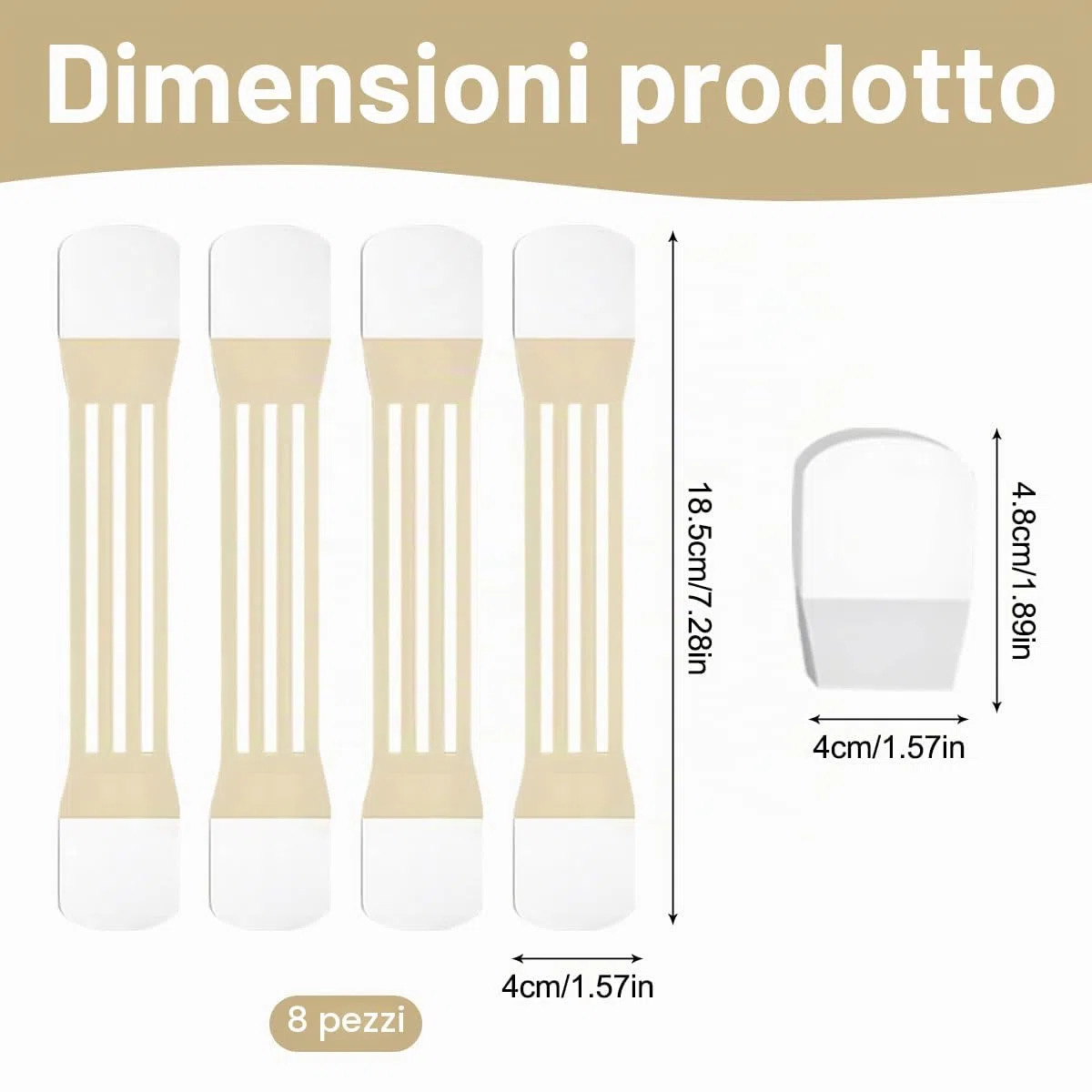 Set Face Lifting Tape Viso – Face Tape Viso Lifting Invisibile con 8 Bande Elastiche & 40 Adesivi | Maschera Collo, Zornesfalte Pflaster, Doppelkinn Entferner | Face Lift Tape Invisible Cerotti Viso