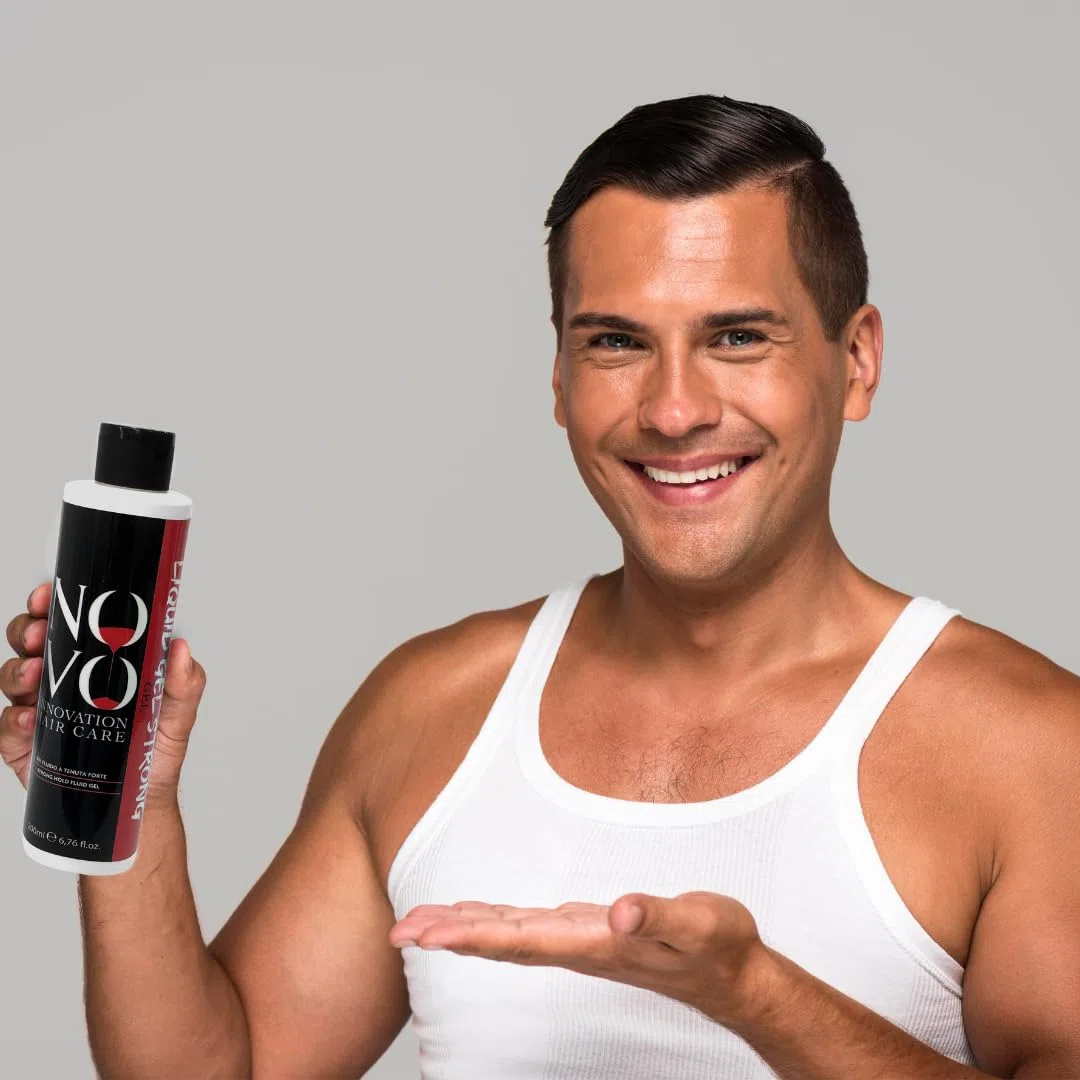 Liquid Gel Strong 200 ml | Gel Capelli a Tenuta Forte con Effetto Bagnato | Non Unge, Senza Residui, Styling Duraturo per Uomo e Donna
