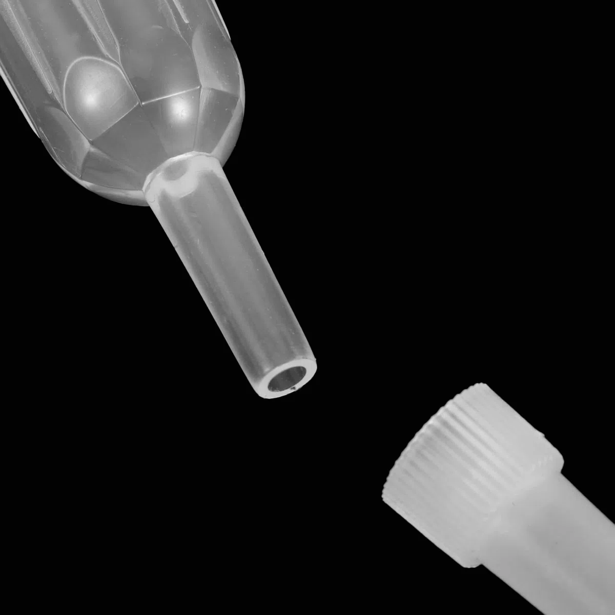 FOMIYES 50 Pezzi Applicatori Per Fiale Trasparenti, Tappi Di Protezione Per Ampolle Da 1-3Ml, Strumenti Di Dispensa Liquidi Per Uso Medico E Domestico