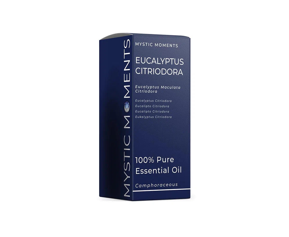 Mystic Moments | Eucalipto citriodora Olio essenziale 100 ml - olio puro e naturale per diffusori, aromaterapia e massaggio miscele senza OGM vegano