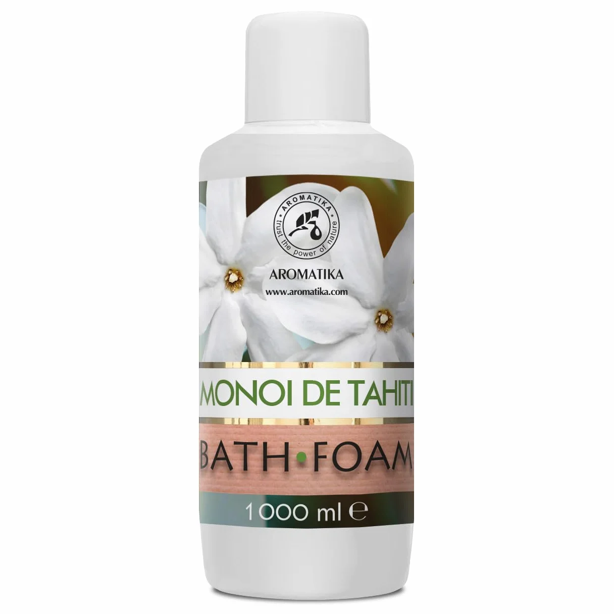 Bagno Schiuma Monoi de Tahiti 1000ml - Bath Foam Monoi de Tahiti - Cura del Corpo - Bellezza - Bagno - Cura del Corpo - Benessere - Relax - Aromaterapia - Spa - Bagnoschiuma - Fragranza Esotica