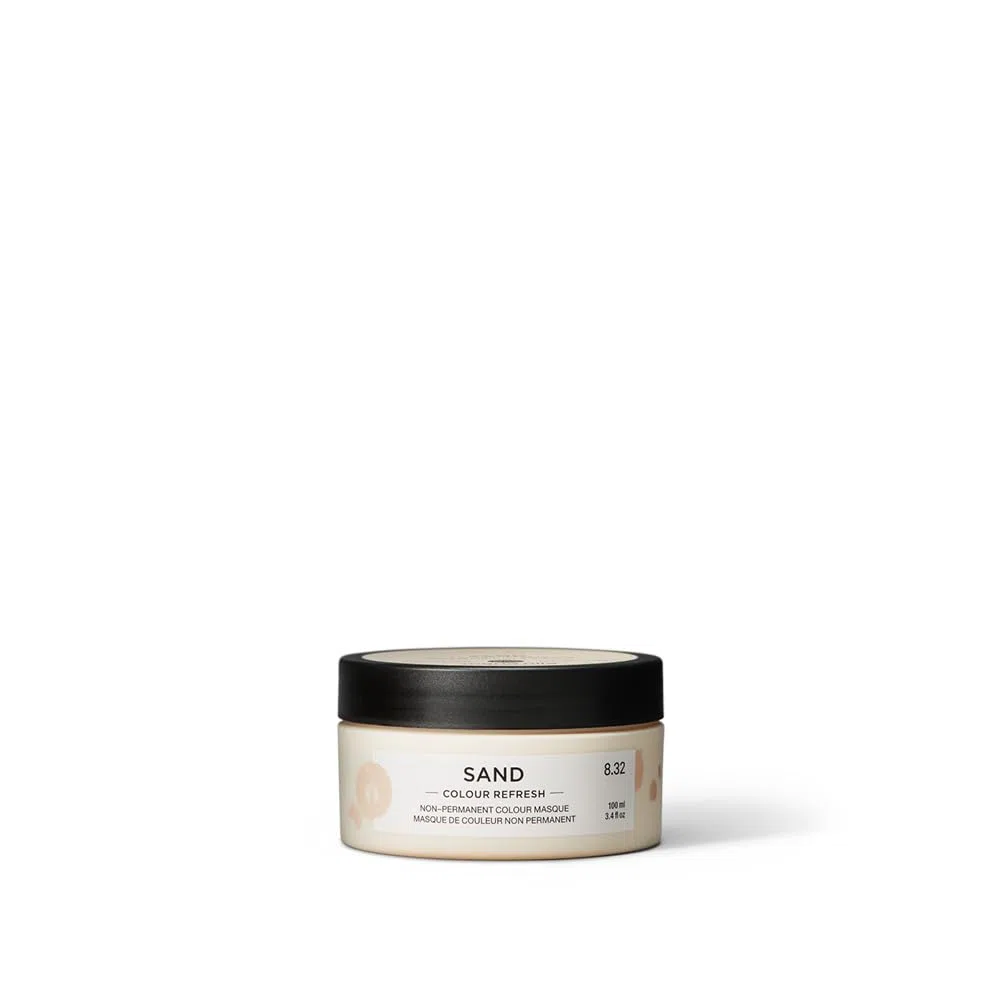 Maria Nila Colour Refresh, Sand 100 ml, maschera per capelli sabbia, pigmenti semi-permanenti, prodotto 100% vegano e senza solfati/parabeni