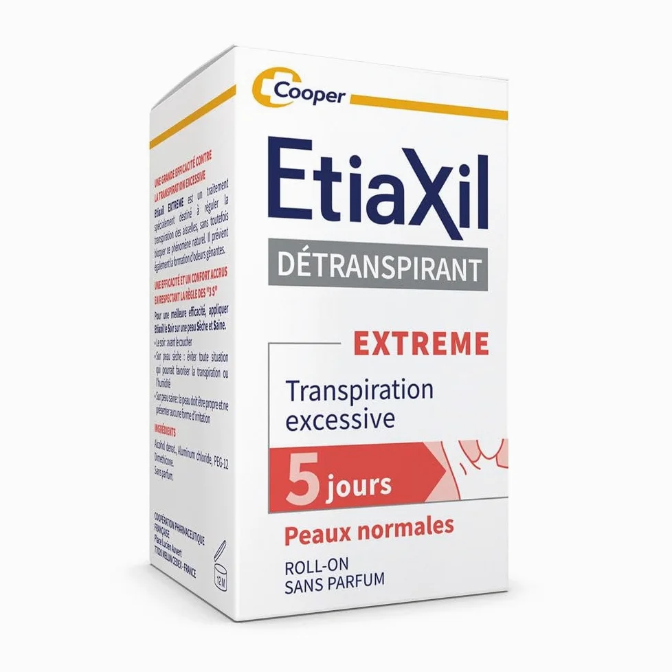 Etiaxil Distraspirante Trattamento Sudorazione Eccessivo, confezione da 2 x 15 ml