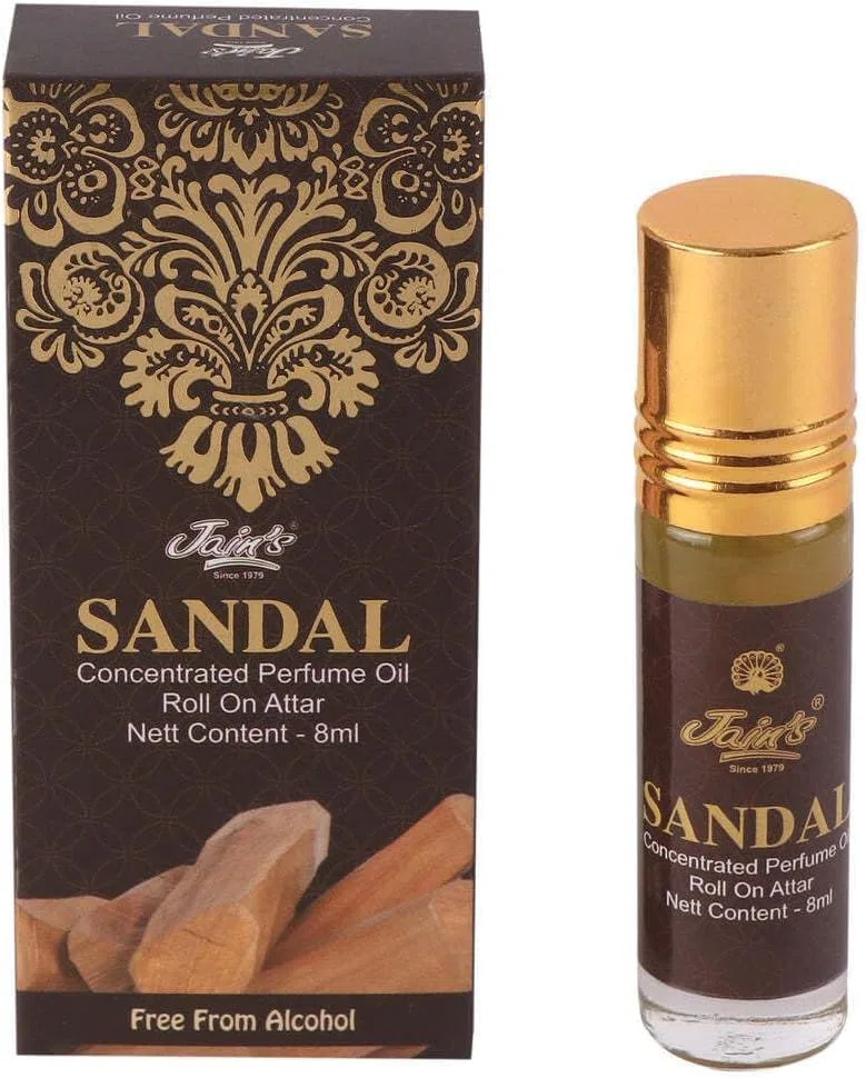 RSGM Sandal, olio profumato concentrato naturale, a lunga durata, 8 ml