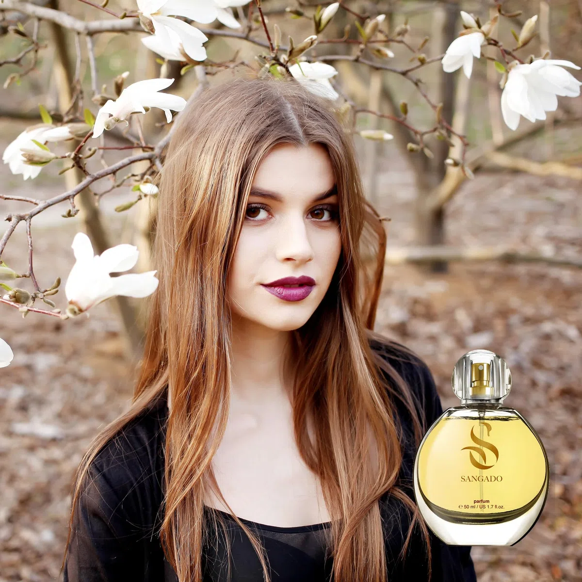 SANGADO Soprannaturale Profumo Per Donne, Lunga Durata 8-10 Ore, Fragranza Lussuosa, Orientale Legnoso, Preziose Essenze Francesi, Extra-concentrato (parfum), Un Grande Regalo, 50 ml