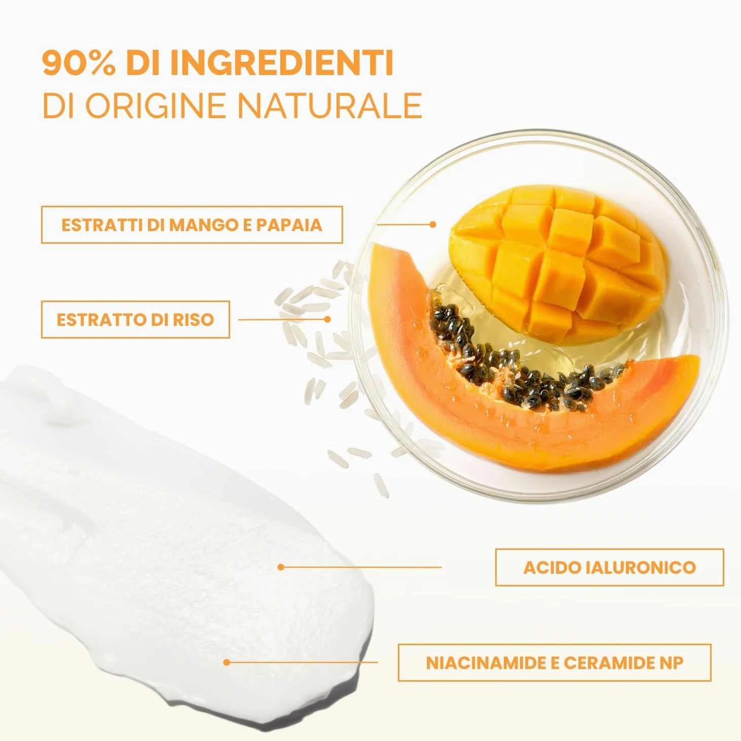 PLANTIFIQUE Burro Struccante Coreano Viso e Occhi – Detergente Olio Struccante – Acido Ialuronico, Collagene e Ceramide – Cleansing Balm per Doppia Detersione, Makeup Remover Waterproof – 40 g