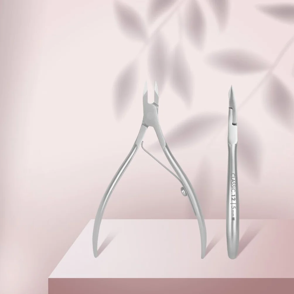 STALEKS PRO by Natury Nails Pinza professionale per cuticole 5 mm. Acciaio inossidabile. Classic 12-5