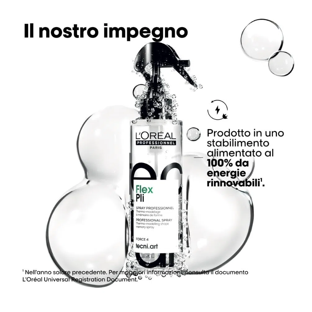 L'Oréal Professionnel, Spray Modellante, Pre-Styling, Per Creare Onde, Per Tutti i Tipi di Styling, Volumizzante, Lunga Tenuta, Tecni Art Pli, 190 ml
