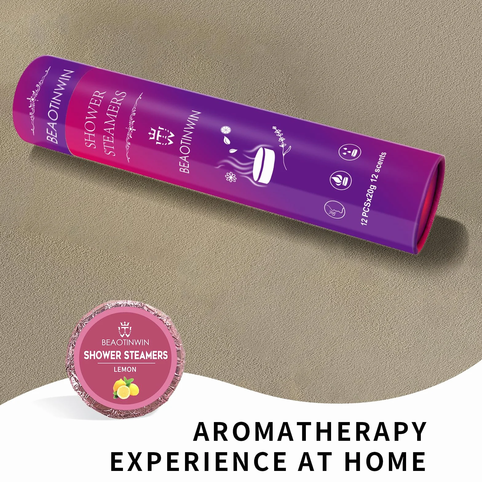Set di bombe da doccia biologiche vegane per aromaterapia, 12 pezzi, per sollievo dallo stress e cura di sé, regalo di compleanno rilassante per donne e uomini