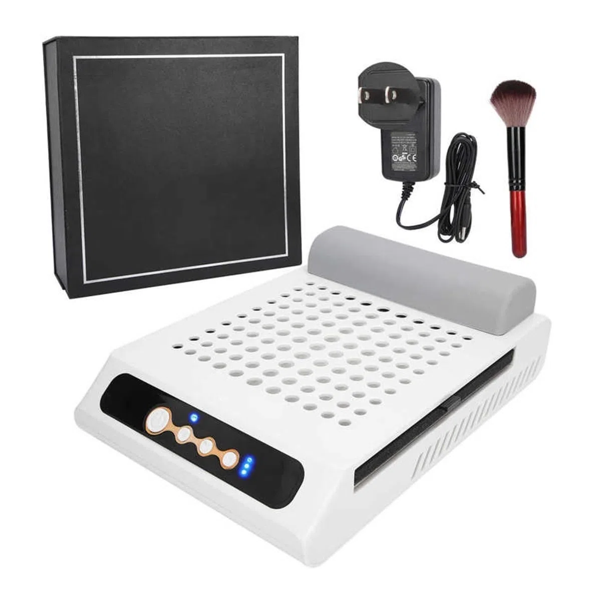 Aspiratore Unghie, Aspirapolvere professionale for collettore di polveri for unghie da 70 W ad alta potenza Strumento for nail art Forniture for negozi for supermercati