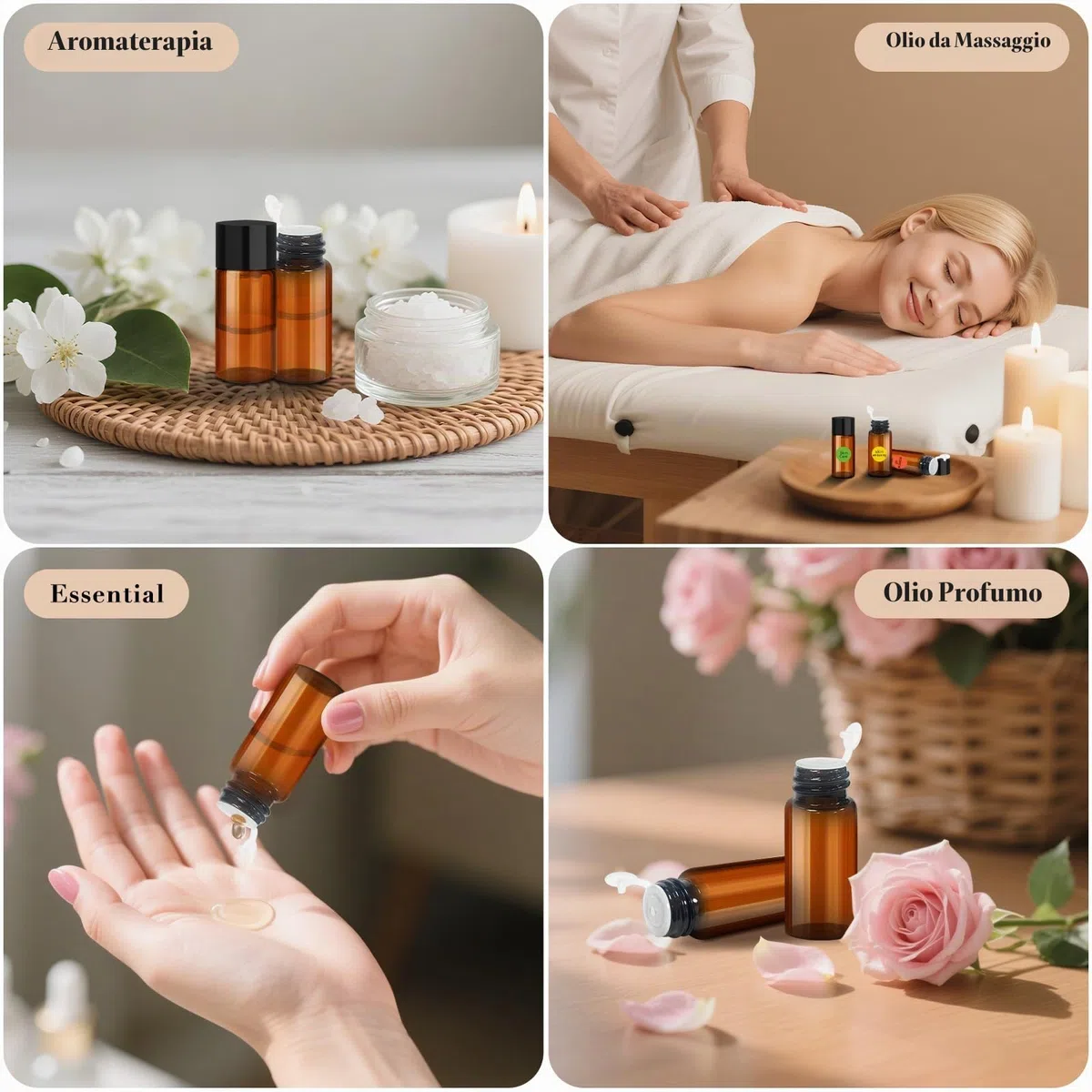 30 Pezzi 10ml Amber Bottiglie per Oli Essenziali, Mini Bottiglie in Vetro Marrone con Coperchio Interno, Flaconi di Olio Essenziale Vuoti e Riutilizzabili con Siringhe 5 Ml per Aromaterapia