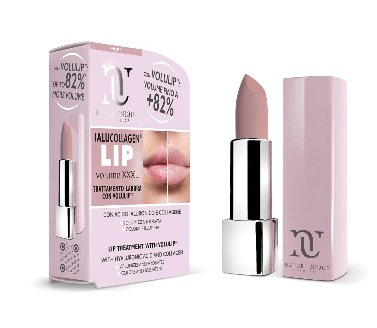 Natur Unique - Ialucollagen Lip Volume XXXL Colorazione Nude 4,2 ml
