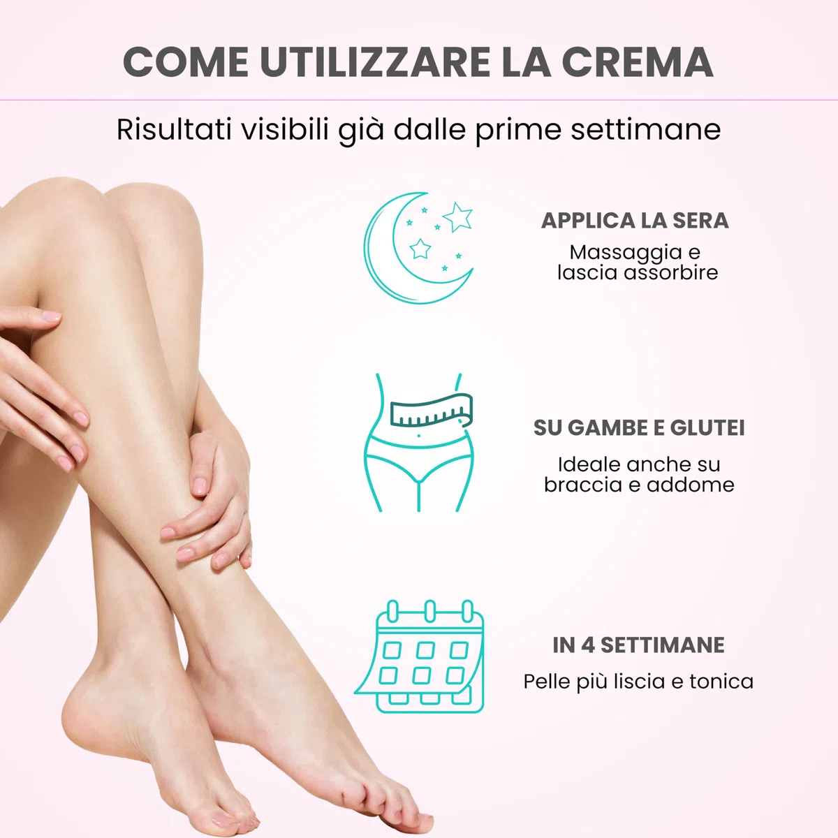 EM CARE Crema Anticellulite Forte Drenante e Rassodante per Cosce, Glutei e Corpo – Con Caffeina, Guaranà, Ananas e Ippocastano – Azione Tonificante e Microcircolazione – Made in Italy – 250 ml