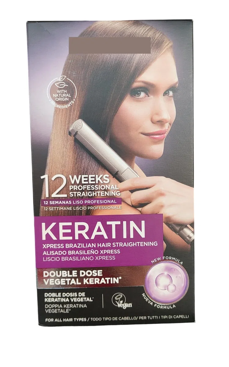 Keratin Alisado Brasileño, Kit Stiratura Brasiliana - Lisciante Anti Crespo alla Cheratina, Senza Formaldeide e Solfati