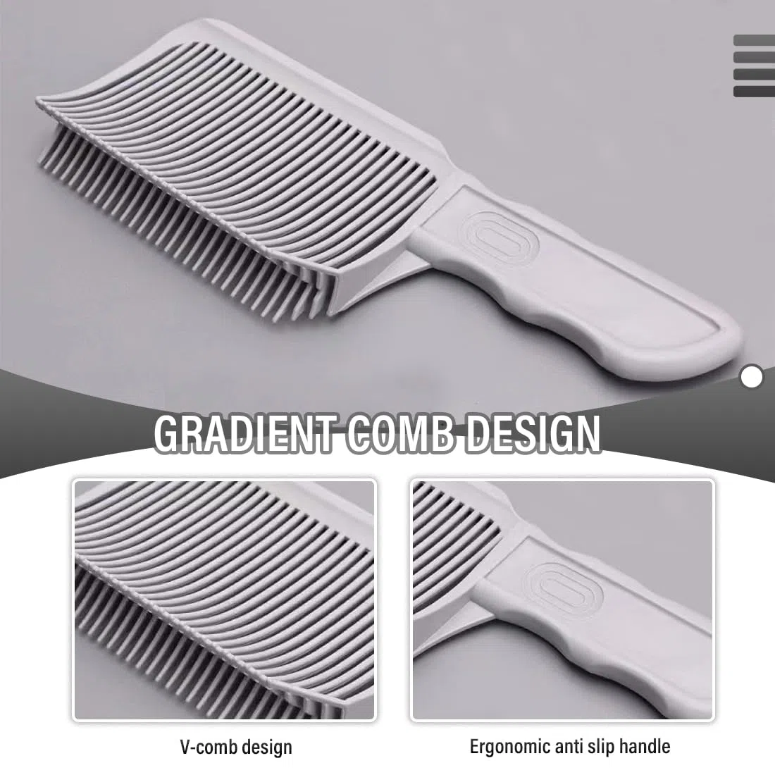 4 Pezzi Sfumatura Capelli Uomo Set, Capelli Uomo Set, Guida per Taglio Capelli in Silicone, Pettine di Posizionamento Curvo, Spazzole per Tinture per Capelli, Tagliare e Tagliare i Capelli Fai da Te