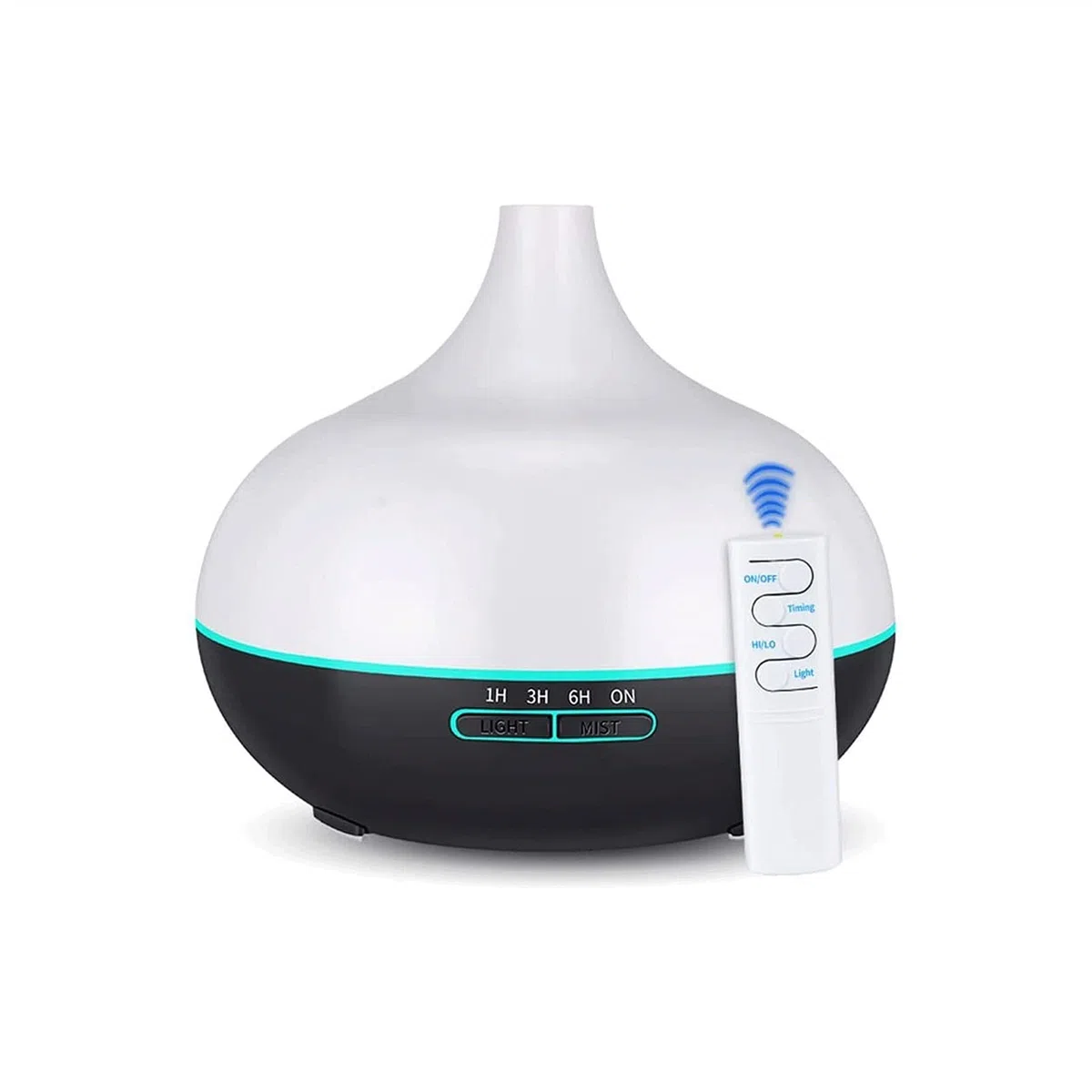 550ML Premium, diffusore di oli essenziali, umidificatore silenzioso, diffusore di fragranze naturali for la casa con 7 LED che cambiano colore e facile da usare