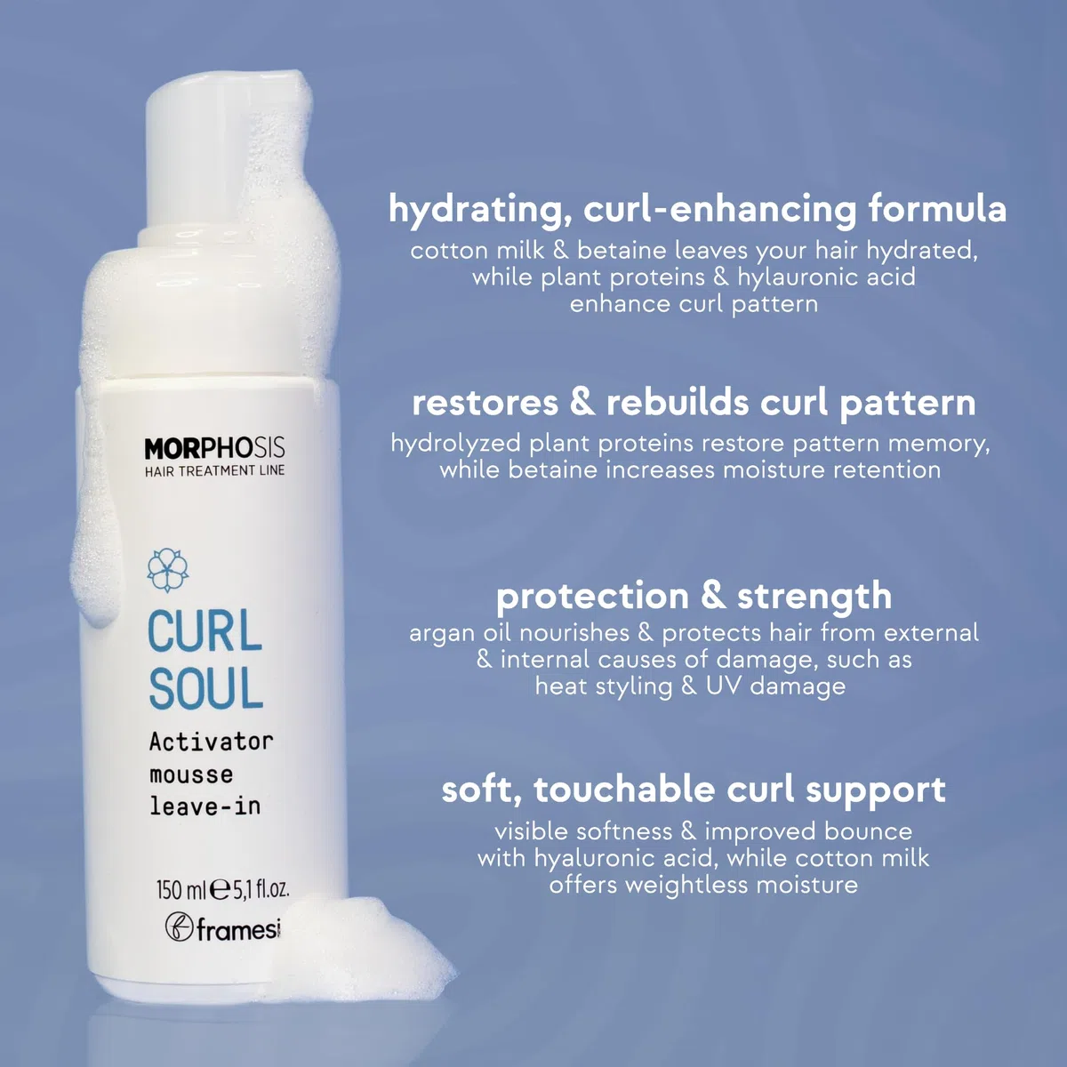 Framesi Morphosis Curl Soul Activator Mousse 150 ml