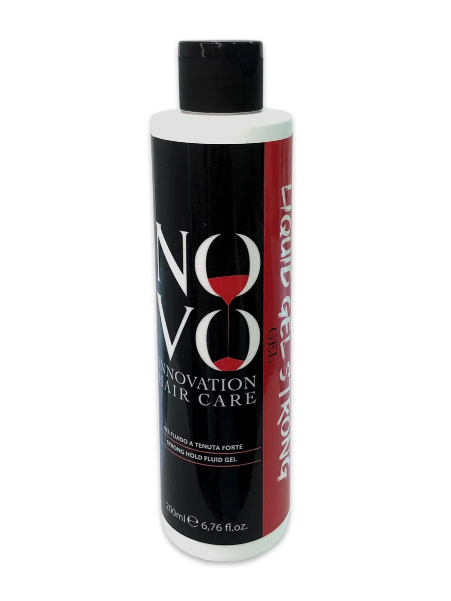 Liquid Gel Strong 200 ml | Gel Capelli a Tenuta Forte con Effetto Bagnato | Non Unge, Senza Residui, Styling Duraturo per Uomo e Donna