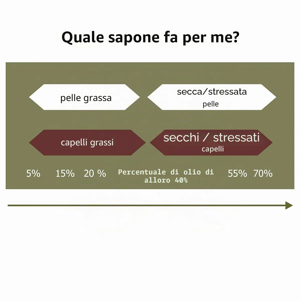 Carenesse Original Sapone di Aleppo 2 X 200 g, 95% di Olio d' oliva e 5% di Alloro, sapone naturale in realizzato a mano secondo tradizione vecchio ricetta e maturazione lungo tempo