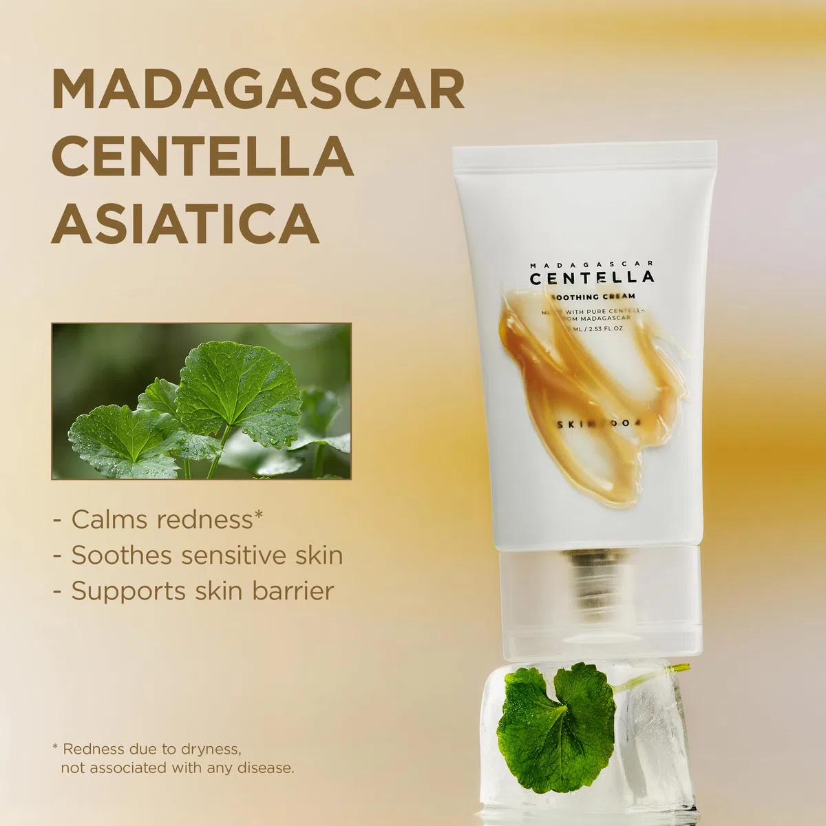 Skin1004 - Madagascar Centella Soothing Cream - 75ml