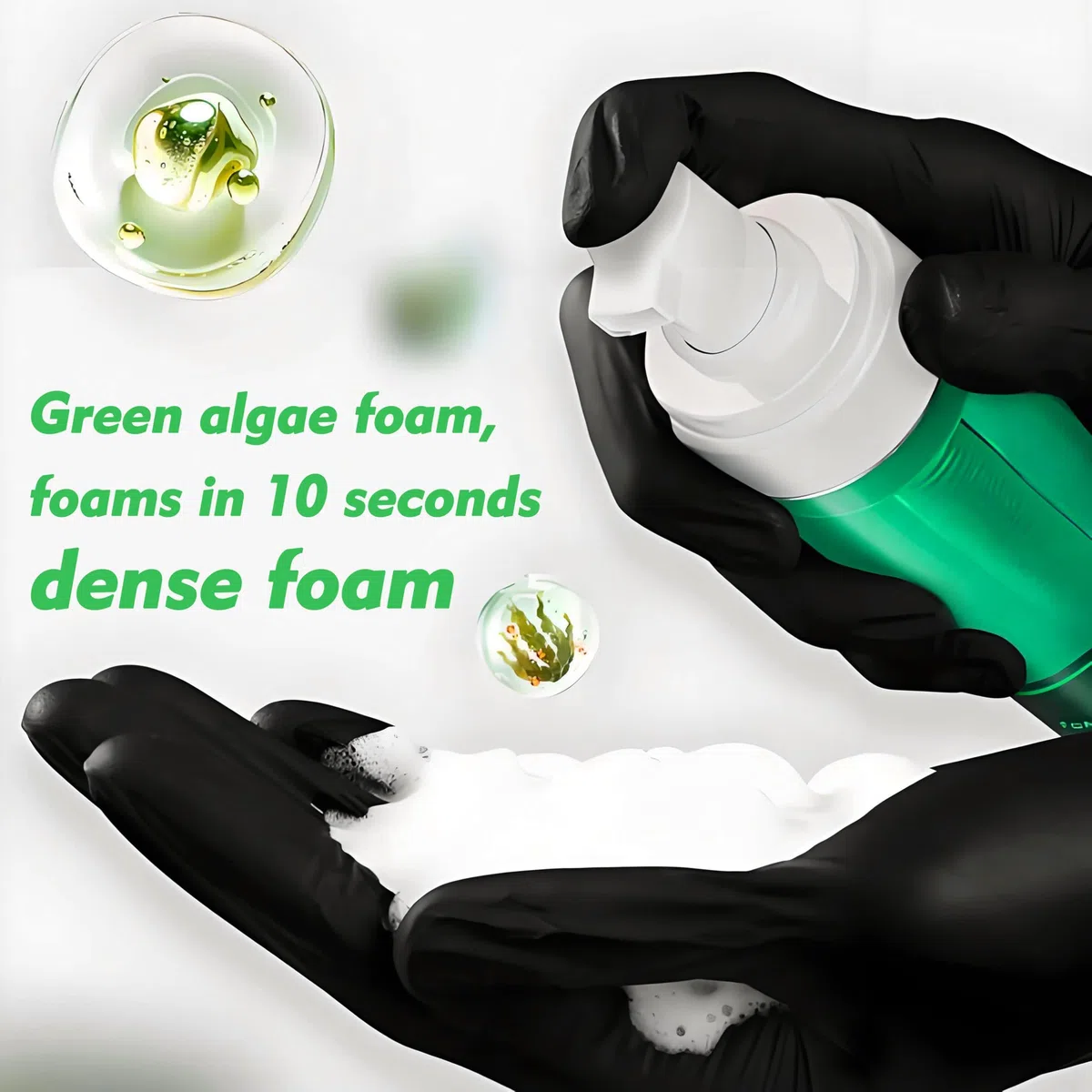 Tattoo Green Soap - TONBAO Tattoo Green Soap Concentrato Vegan 500ml con Flacone Schiumogeno 200ml, Detergente Professionale e Delicato per Tatuaggi