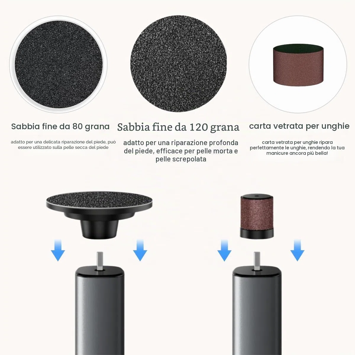 Pedicure Elettrico Professionale Piedi 2 in 1 – Rimuovi Calli Piedi Elettrico con 9 Velocità Regolabili, Lima Elettrica per Piedi e Talloni, Fresa per Piedi e Talloni Professionale Calli