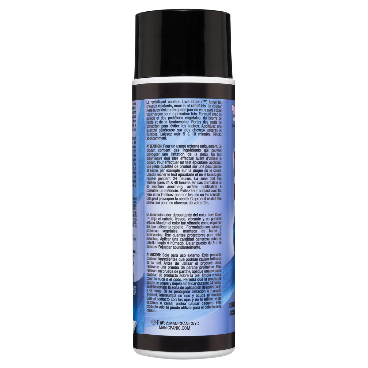 Manic Panic Love Color Mask Blue Valentine 236ml - balsamo colorante