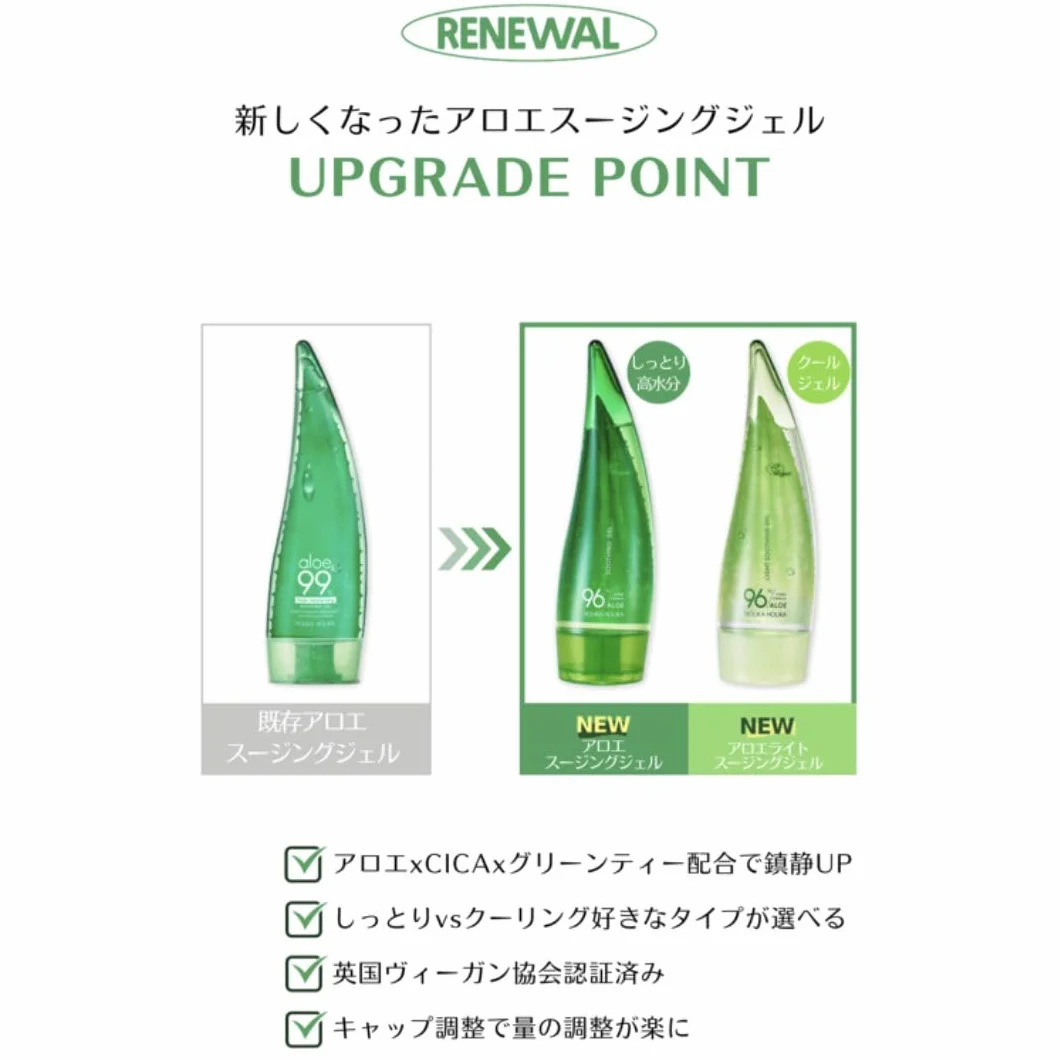 Holika Holika 96% Aloe Soothing Gel with Hydro Formula 250 ml