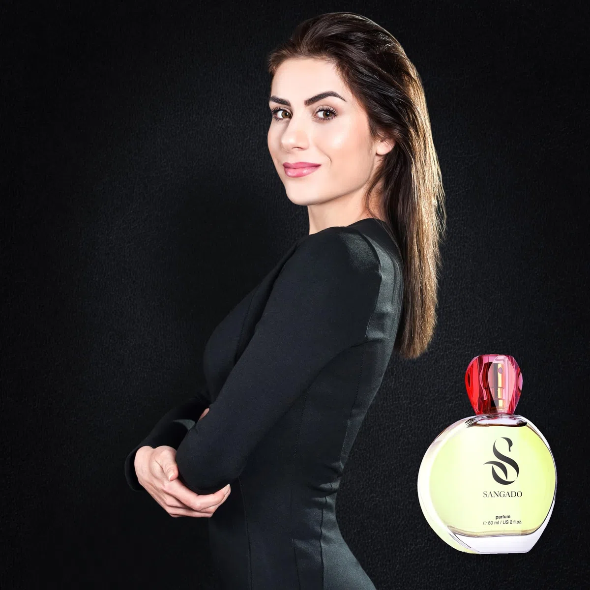 SANGADO Tabacco Vaniglia Profumo Per Donne, Lunga Durata 8-10 Ore, Fragranza Lussuosa, Orientale Speziato, Preziose Essenze Francesi, Extra-concentrato (parfum), Un Grande Regalo, 60 ml