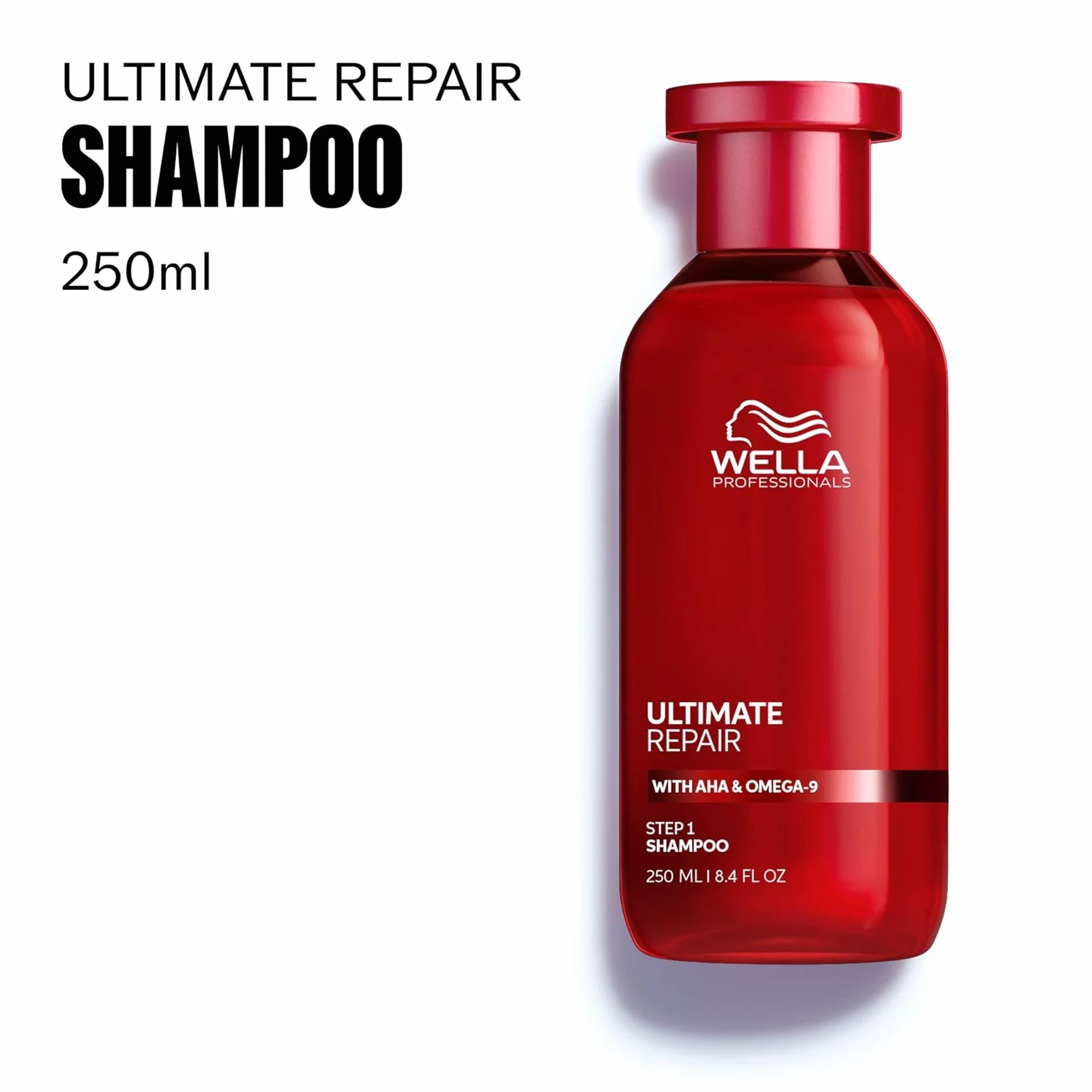 Wella Professionals ULTIMATE REPAIR Shampoo, Shampoo Professionale Rimuove le Impurità e Ricostruisce i Capelli, Per Tutti i Tipi di Capelli Danneggiati