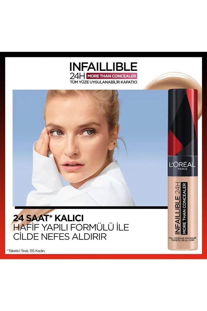 L'Oréal Paris More Than a Concealer Correttore 327 Cashmere