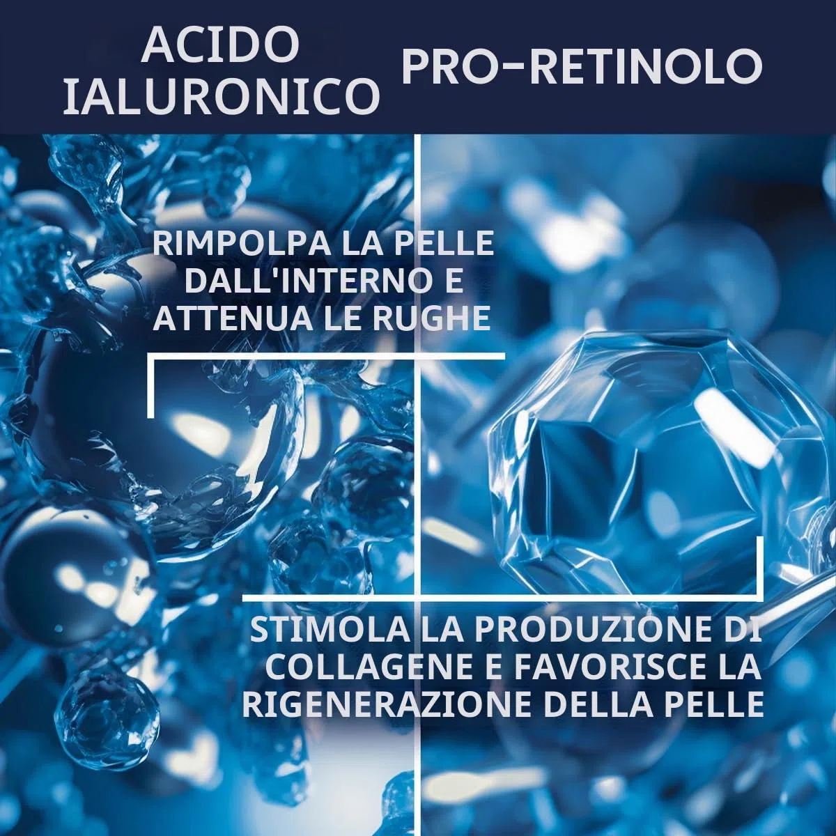NIVEA MEN Gel viso anti-età Hyaluron Hydro, rinfrescante cura del viso con ialurone e pro-retinolo, gel ad assorbimento rapido per 24 ore di umidità intensa e attenua le rughe visibili (50 ml)