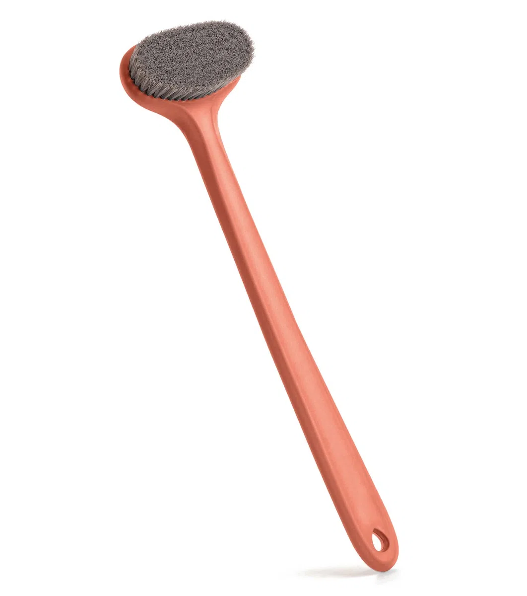 surlees Spazzola per doccia, bagno e corpo per anziani, uomini e donne, 15 pollici / 38 cm (Arancione, soft-6)